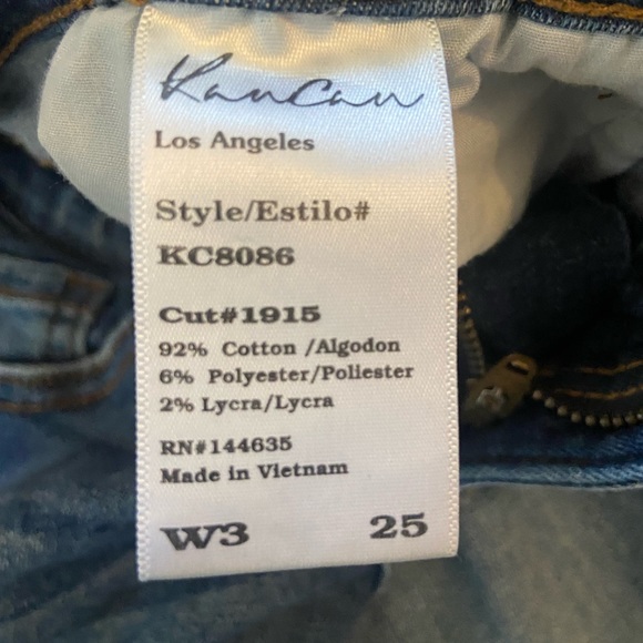 Mid rise jeans size 25 - Picture 2 of 3